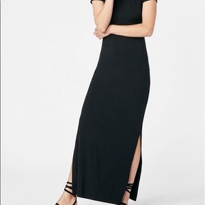 Knit maxi dress